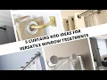 Top 5 Curtain Rod Ideas for Versatile Window Treatments