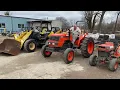 Kubota M4700 tractor