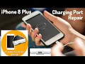 Easy way to replace an iPhone 8 Plus Charging Port Without removing motherboard