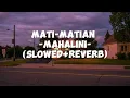 Lagu Mahalini - mati-matian(slowed+reverb)