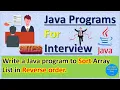 How to sort Array List in Reverse order Pradeep Nailwal