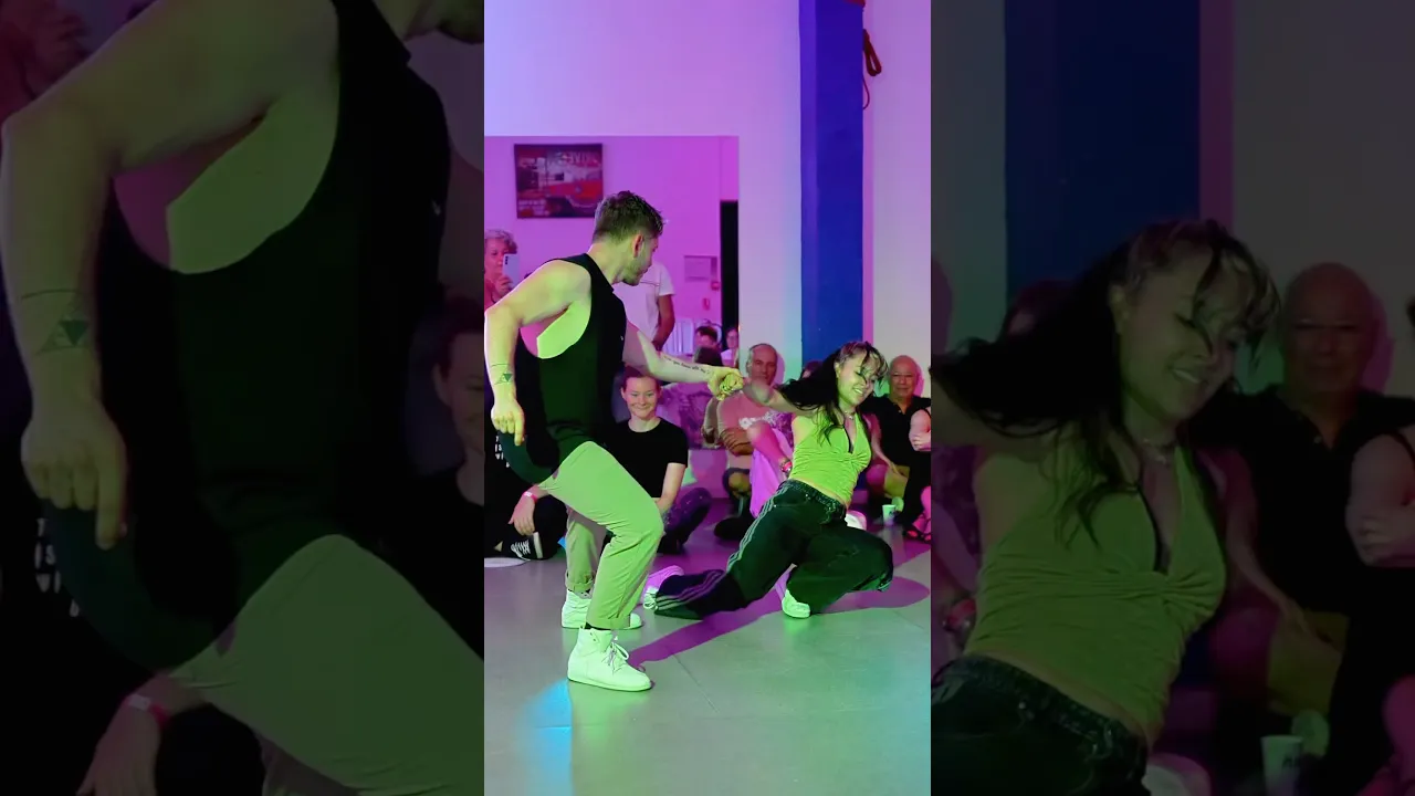 Unapologetically messy 😜 Late-night improv from Summer Swing Camp — When the music lead. We follow!
