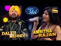 Omg Amritha Rajan \u0026 Daler Mehandi 🔥 | Hapy New Year Episode| indian idol season 16 