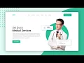 Design a Medical Healthcare Landing Page Using HTML CSS Step-by-Step Guide