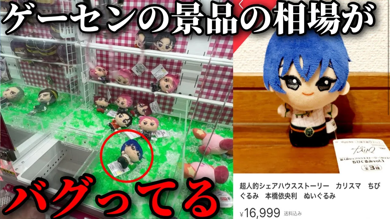クレーンゲームで獲った景品を寝かせたらいくら稼げるの?【あの時もっと獲るべきだったシリーズ】