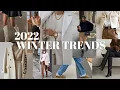 TOP 11 WINTER TRENDS 2022 Pinterest Outfits what to wear this winter