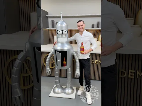 Chocolate Bender! 🤖 Bite my shiny chocolate…. #amauryguichon #chocolate