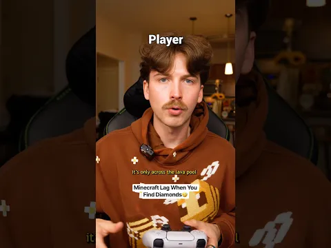 Minecraft Lag When You Find Diamonds🤣