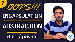 OOPs - Java Programming Ep-7 Encapsulation Abstraction Tamil code io