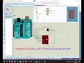 7 segment display with flowcode