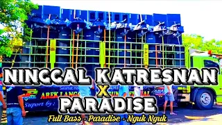 Download DJ NINGGAL KATRESNAN X PARADISE - FULL BASS NGUK NGUK - DN REVOLUTION MP3