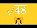 Square Root 48