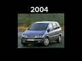 Evolution Of Opel Zafira (1999-2023) #evolution #opel #zafira #minibus #van #shorts