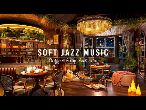 Download MP3 Soft Jazz Instrumental Music at Cozy Coffee Shop Ambience ☕ Relaxing Sweet Jazz Music for Work,Study