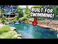 Natural SWIMMING with Aquarium Fish