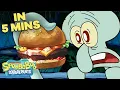 Squidward s First Krabby Patty in 5 Minutes SpongeBob SquarePants