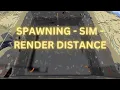 Mob Spawning Simulation Distance Render Distance Minecraft