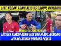 Download Lagu Live Adam Alis dan Saddil Ramdani Kocak Habis Latihan Bersama hari ini