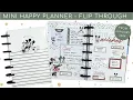 Disney Mini Happy Planner - Flip Through 2024