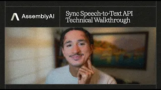 Sync Speech-to-Text API Technical Walkthrough