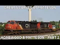 Download Lagu Legendary S Curve Through Matteson - Railfanning IC Mainline Homewood \u0026 Matteson -7/23/2022-  Part 2