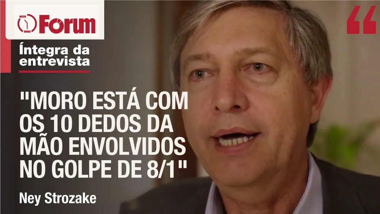 Ney Strozake: "Nossa esperança é ver Moro cumprir 20 de prisão em regime fechado"