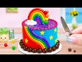 Download Lagu Special Rainbow Star Cake 🌈 Top Colorful Miniature Cake Decorating Ideas 🍰 Unbox Overworld