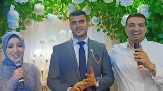 حاجه حلوه طلبوا منها الانشاد فى حفل خطبتها فأبدعت خالص التهانى له 