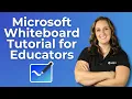Tired of the Usual Board Use Microsoft Whiteboard That is Right in Front of Your Screen Tutorial