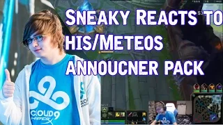 Sneaky Reacts to Sneaky/Meteos announcer pack (Download link inside)