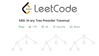 LeetCode N-ary Tree Preorder Traversal Solution Explained - Java