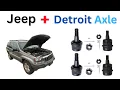 Installing Detroit Axle Ball Joints on a 2001 Jeep Grand Cherokee