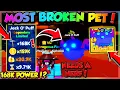 168K POWER NERF THIS NEW HALLOWEEN PET Mining Simulator 2 Roblox