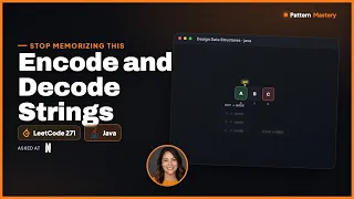 Encode and Decode Strings - LeetCode 271 Design Data Structures Java