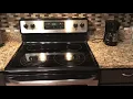 TIPS - How to use the electric oven stove cooker