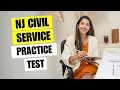 New Jersey Civil Service Practice Test 2026 NJ Police Firefighter Exam Questions Answers