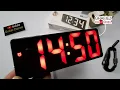 Download Lagu Jam Meja Digital Led Weker | Cara Setting Alarm Digital Clock