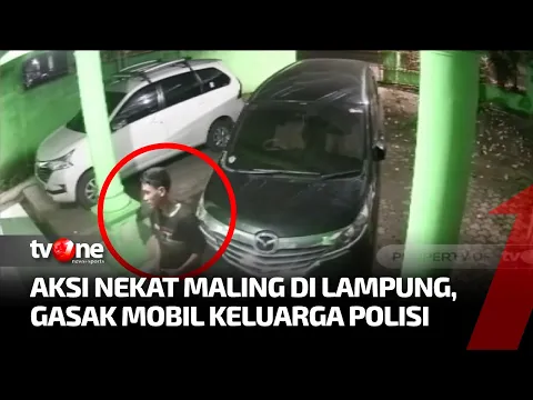 Gak Ada Takut-takutnya! Komplotan Maling Gasak Mobil Keluarga Polisi