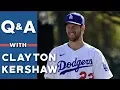 Q A With Clayton Kershaw - Dodgers 2020