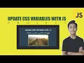 JAVASCRIPT Course Project Based Learning - Update Css Variables Using Javascript