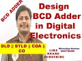 BCD Adder Decimal Adder Design of BCD Adder BCD Adder Circuit diagram BCD adder example