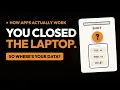 Frontend Backend API - What Your App Is Actually Made Of