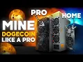 Mine DOGECOIN Like a PRO at HOME Goldshell Mini Doge III