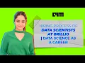 Ep 20 Hiring Process of Data Scientists at Brillio Data Science as a Career