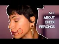 What you Need to Know About Cheek Piercings Dimple Piercings