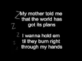 K.Flay - Can't Sleep (Lyrics Video)