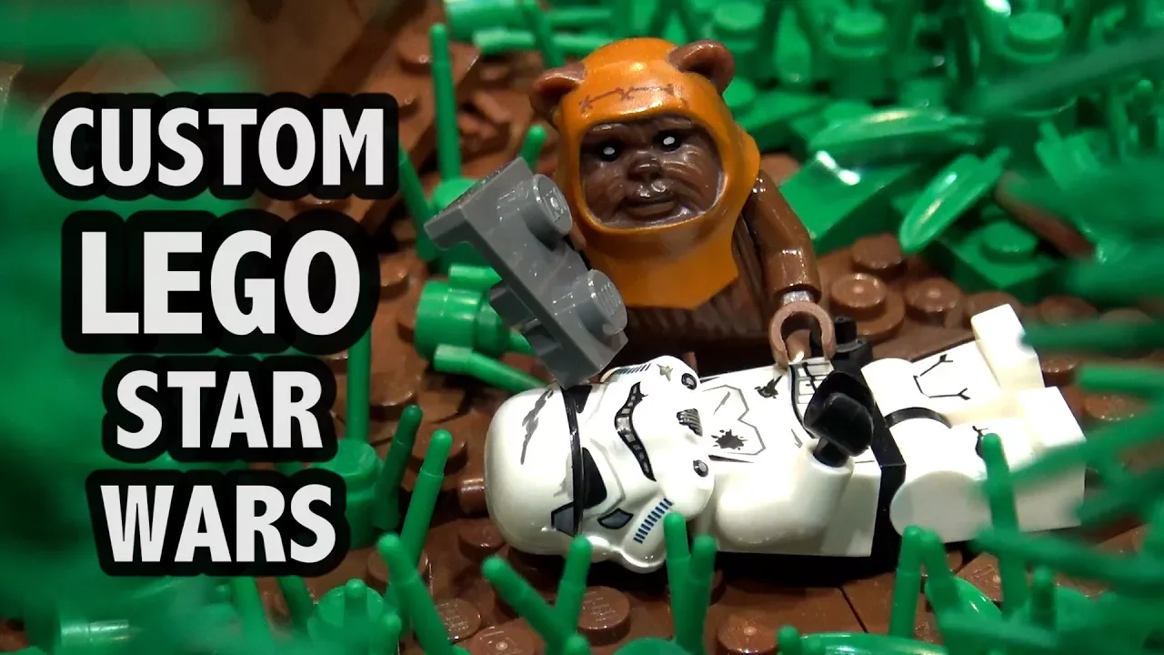LEGO instructions - Star Wars - 75238 - Action Battle Endor Assault. 