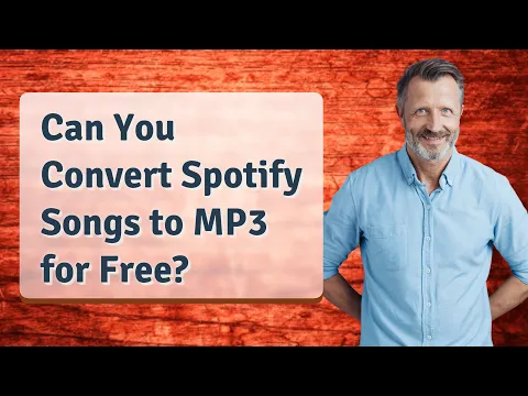 Download MP3 Can You Convert Spotify Songs to MP3 for Free?