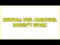 Drupal Owl carousel doesn t work