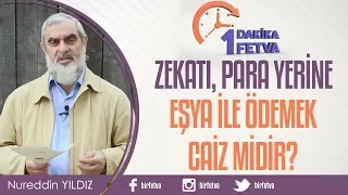 Zekatı, para yerine eşya ile ödemek caiz midir